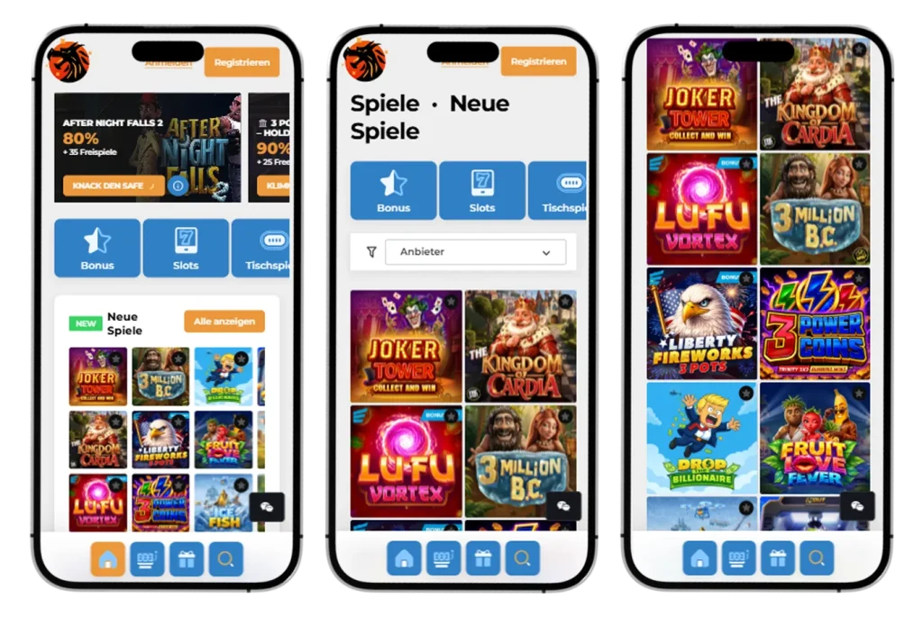 Lord of Spins Casino app