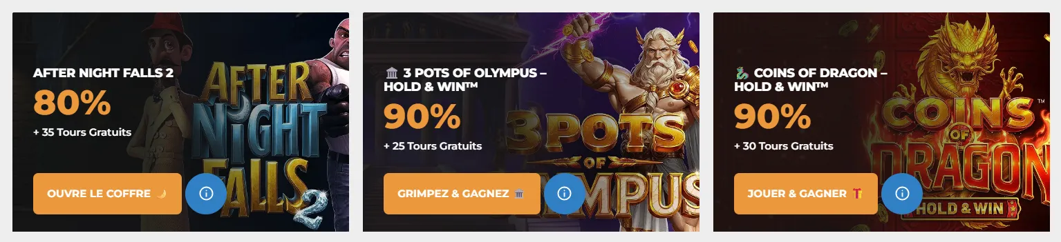 Lord of Spins Casino bonus