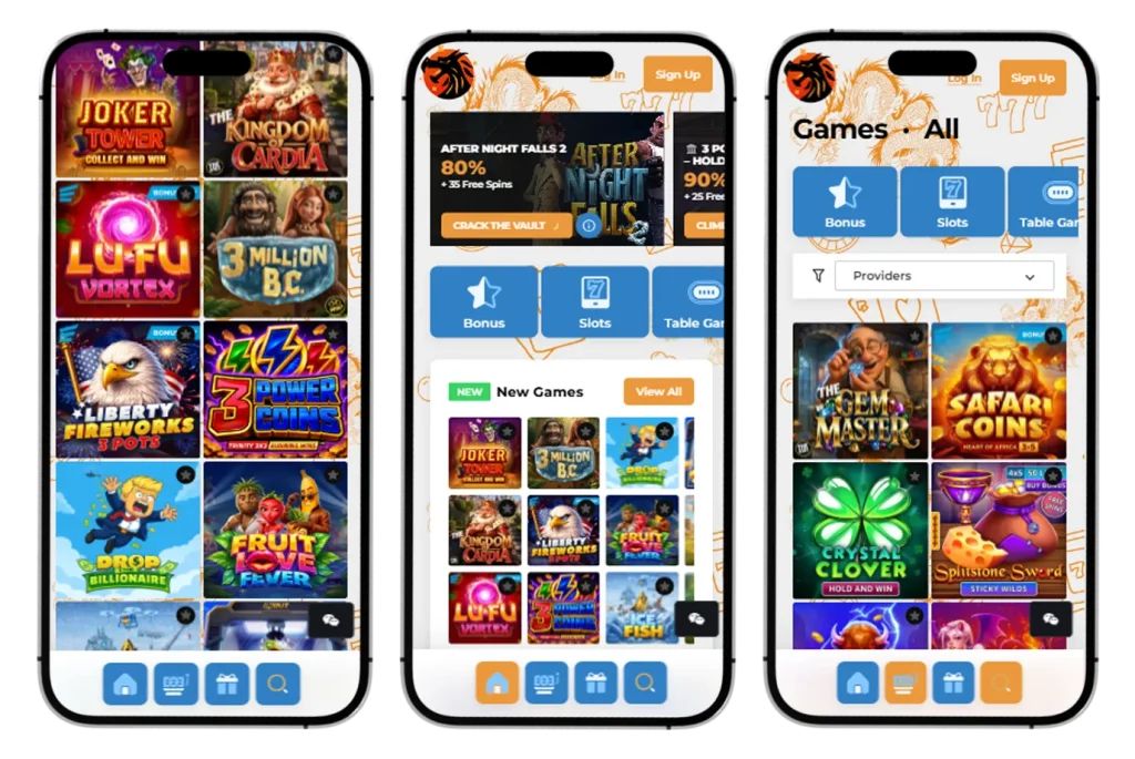 LordofSpins Casino app