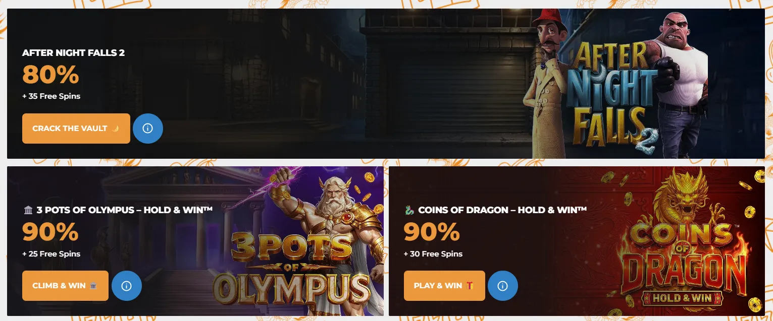 LordofSpins Casino Bonus