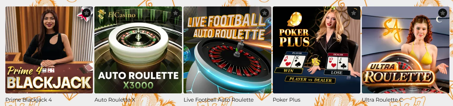 Lord of Spins Casino live